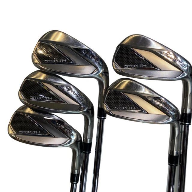 【中古】 テーラーメイド STEALTH 5S アイアンセット IR KBS MAX MT85 JP (フレックスS) メンズ 男性用 右利き 右用 Cランク ゴルフクラブ