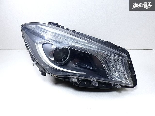 メルセデスベンツ 純正 W117 CLAクラス HID キセノン ヘッドライト レンズ 右 右側 片側 RH A1179065400 即納 棚Q-2