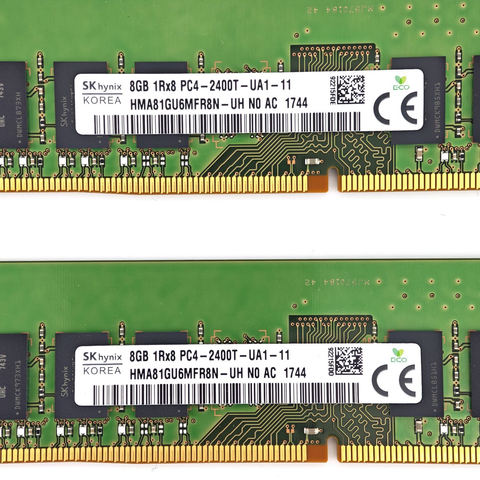 SK hynix DDR4 8GBメモリ 2400 2枚合計16GB SK hynix デスクトップPC用メモリ DIMM DDR4-2400 8GB×2枚 合計16GB