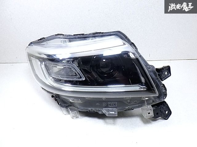 スズキ 純正 MK53S スペーシア カスタム LED ヘッドライト レンズ 右 