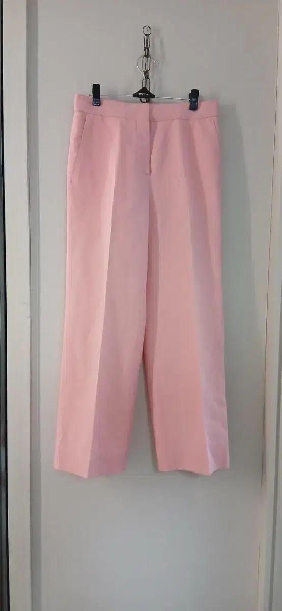 the CASHMERE ピンク ワイド スラックス