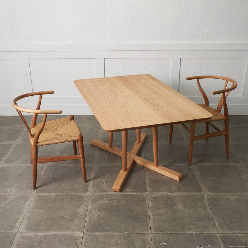 アクタス THYME ダイニングテーブル オーク 無垢材 H65cm 食卓