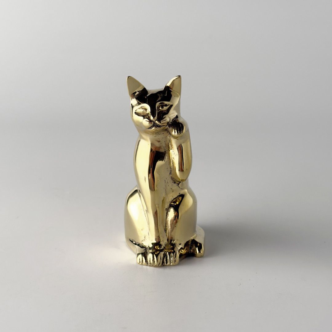 RoccaRocca オリジナル LuckyCat ボトルオープナー 真鍮 猫 招き猫 ねこ 栓抜き ブラス キッチン雑貨 プレゼント ギフト 90555