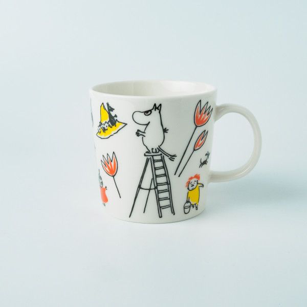 ARABIA ムーミン ABC マグ 300ml フィンランド Moomin トーベヤンソン アラビア マグカップ 磁器 食器 キャラクター 北欧 ギフト 92436