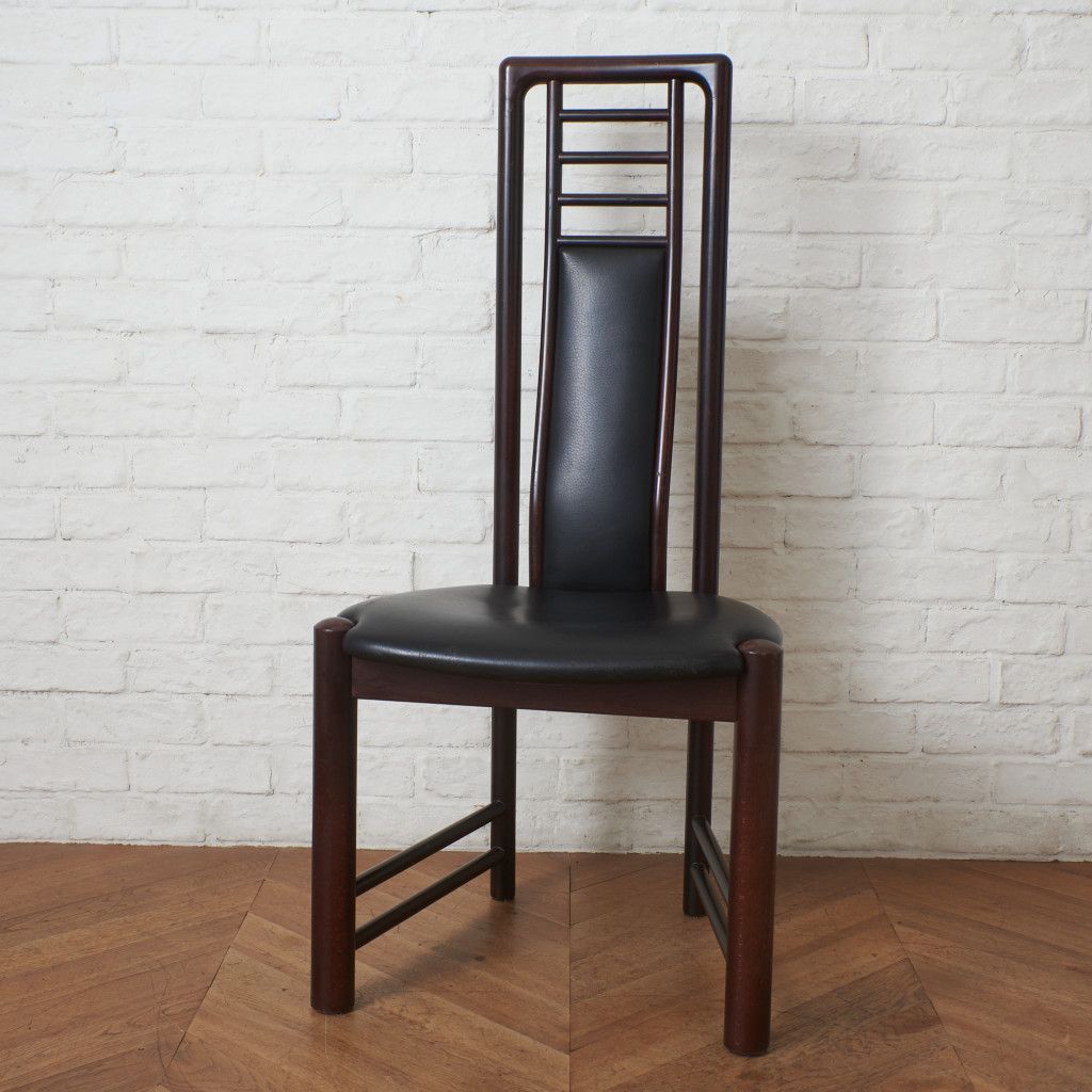 SALE！！｜デンマーク｜kvist mobler｜70年代｜アームチェア｜③｜ デンマーク Kvist Mobler ハイバック チェア 北欧 ヴィンテージ 木製