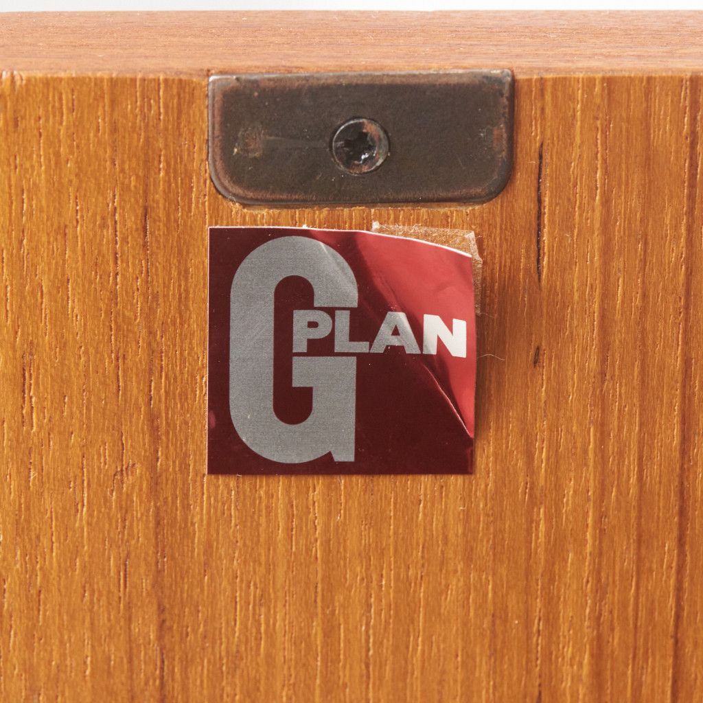 G-PLAN Fresco ブックビューロー キャビネット 英国 チーク 飾り棚