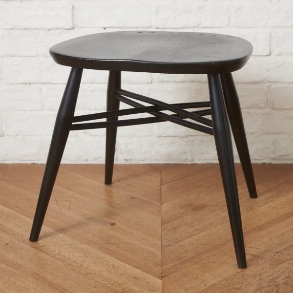 ercol スツール ヴィンテージ ウィンザー ラティスド チェア 椅子 アーコール 北欧 スタイル イギリス 木製 ペイント カスタム 94078