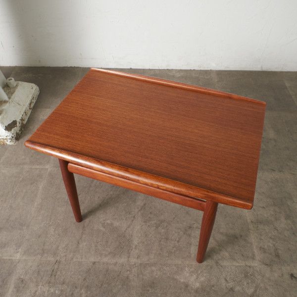 デンマーク 製 Grete Jalk チーク コーヒーテーブル 北欧 ヴィンテージ 木製 1960s Glostrup グレーテヤルク センターテーブル 94599