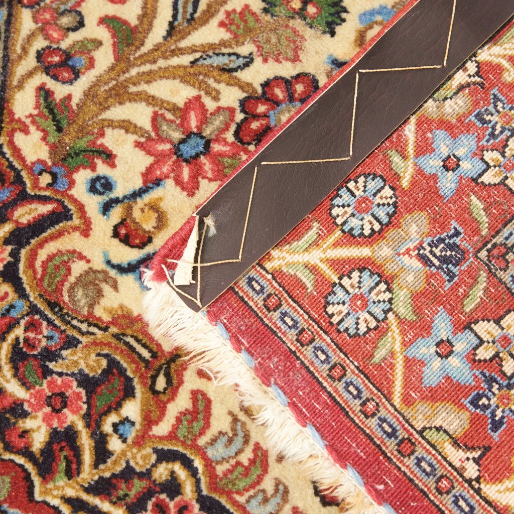 イラン産 ウール 絨毯 ラグ 機械織り 1240x820 敷物 玄関 マット