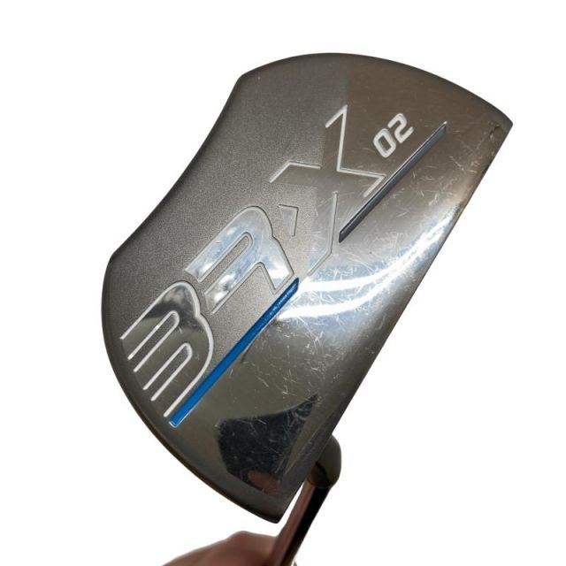 【中古】 ミズノ BR-X 02 34インチ パター PT スチール (フレックスその他) メンズ 男性用 右利き 右用 Cランク ゴルフクラブ