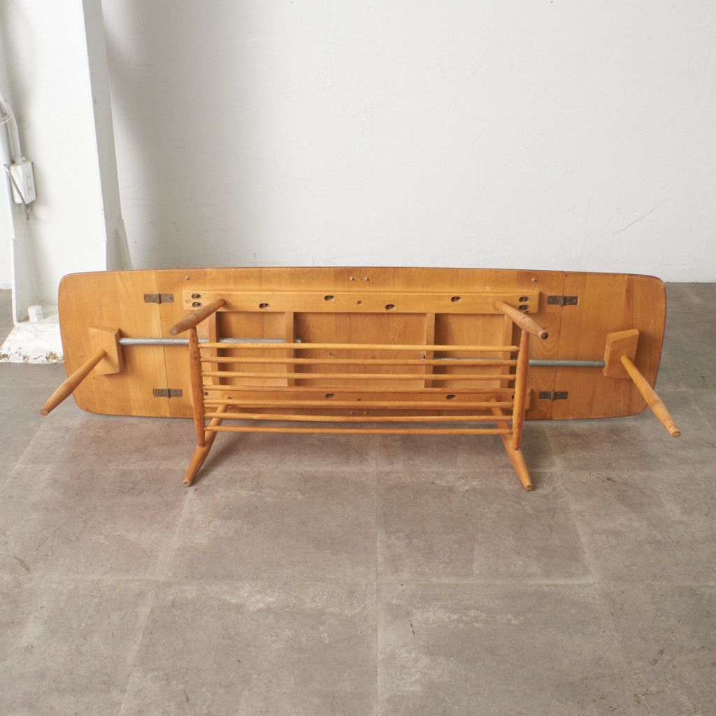 レア ERCOL ドロップリーフ オケージョナルテーブル コーヒーテーブル