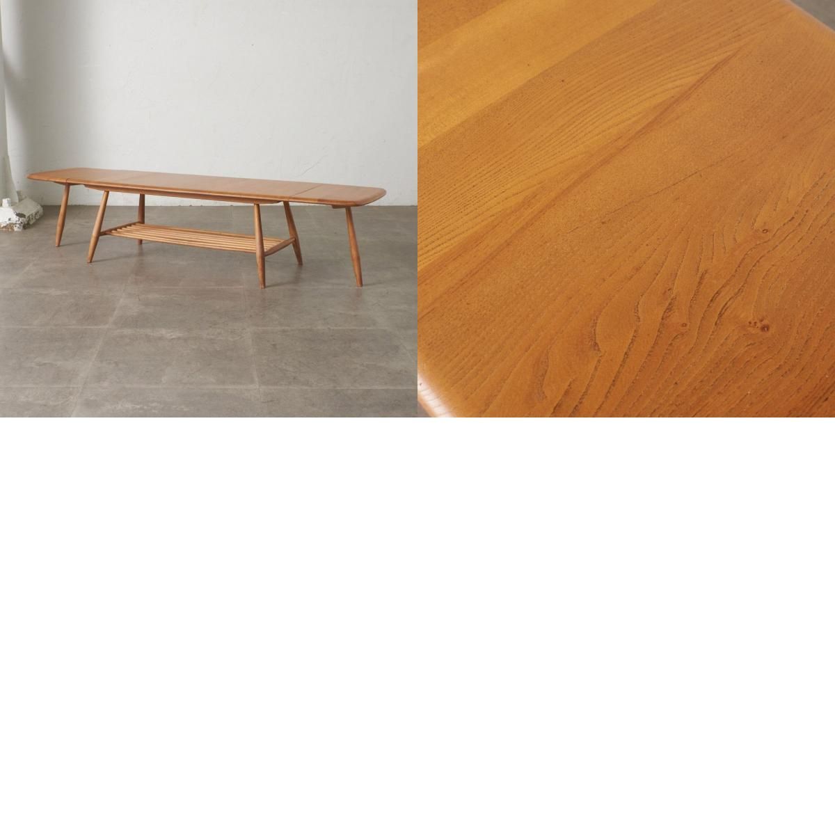 レア ERCOL ドロップリーフ オケージョナルテーブル コーヒーテーブル