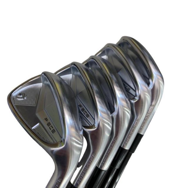 【中古】 テーラーメイド Taylor Made P・8CB(2025) 5S アイアンセット IR 純正特注シャフト (フレックスR) メンズ 男性用 右利き 右用 Cランク ゴルフクラブ