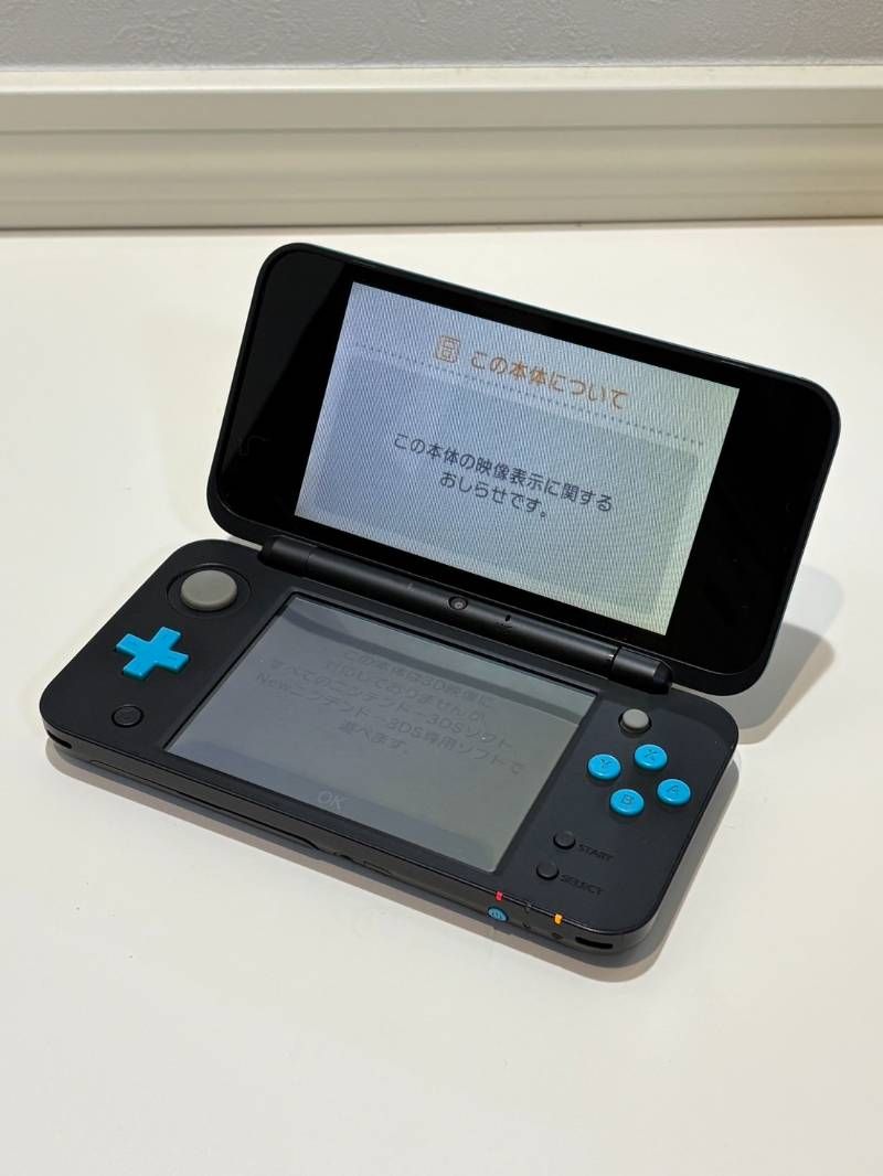 任天堂 New Nintendo 2DS LL JAN-001 ブラック×ターコイズ New