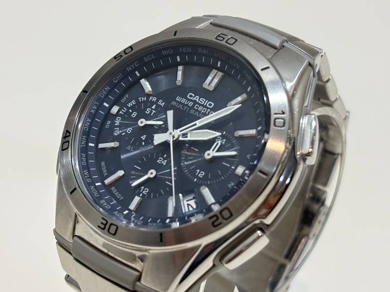 CASIO カシオ wave ceptor 5174JA WVQ-M410DE-2A2JF ソーラー電波時計 CASIO カシオ wave ceptor 5174JA WVQ-M410DE-2A2JF ソーラー電波時計