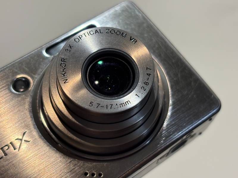 Nikon COOLPIX S510 デジカメ コンパクトデジタルカメラ シルバー 動作