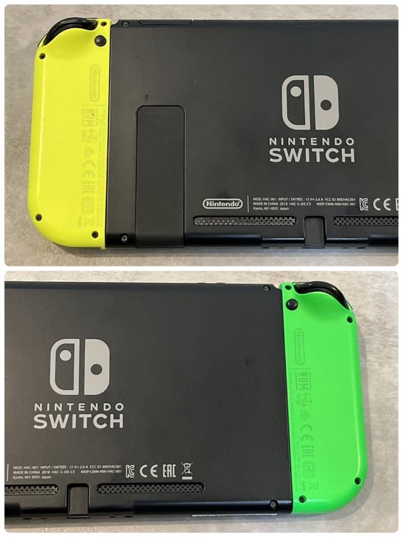④ Nintendo Switch HAC-001 任天堂 スイッチ 動作確認ok! 初期化済み