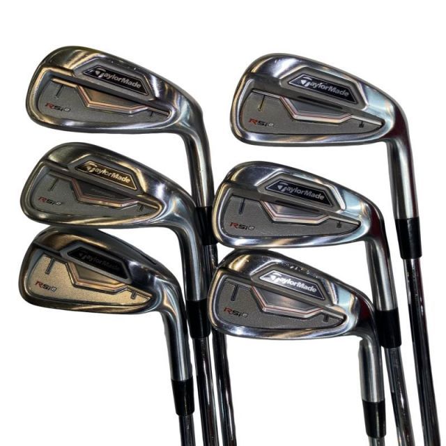 【中古】 テーラーメイド RSi 2 6S アイアンセット IR KBS C-TAPER 90 PLUS (フレックスS) メンズ 男性用 右利き 右用 Cランク ゴルフクラブ