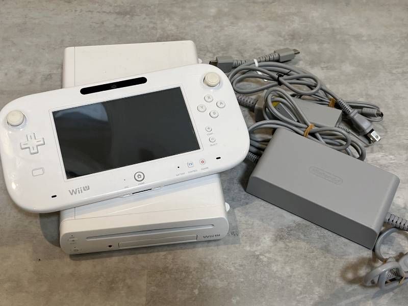 Nintendo WiiU WUP-101 WUP-010 本体 初期化済み - メルカリ