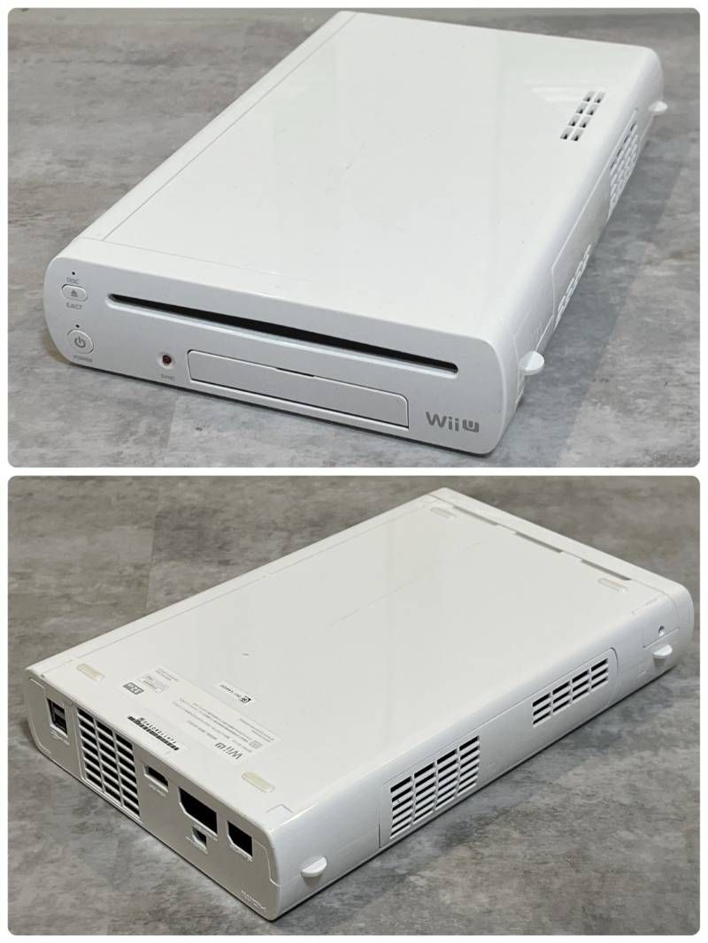 Nintendo WiiU WUP-101 WUP-010 本体 初期化済み - メルカリ