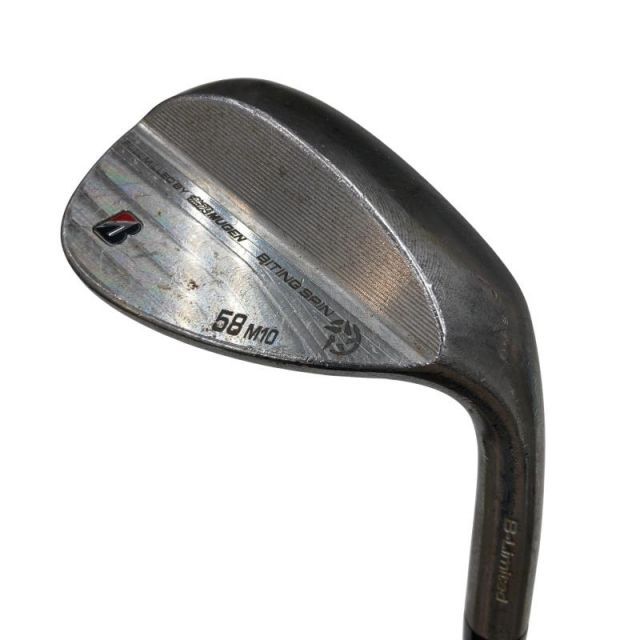 【中古】 ブリヂストン BRIDGESTONE 無限 58° ウェッジ WG 純正特注シャフト (フレックスS) メンズ 男性用 右利き 右用 Cランク ゴルフクラブ