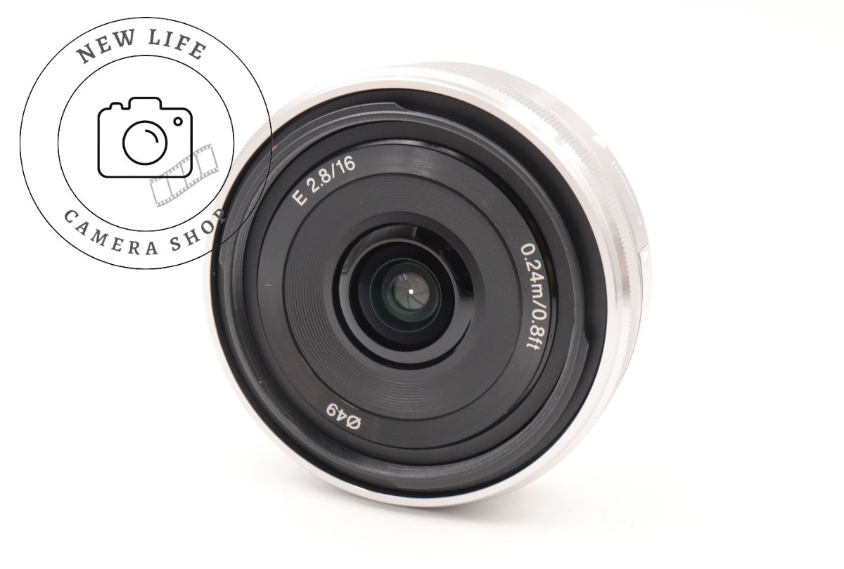 極上品☆ソニー SONY E 16mm F2.8 単焦点 レンズ SEL16F28 ###17809
