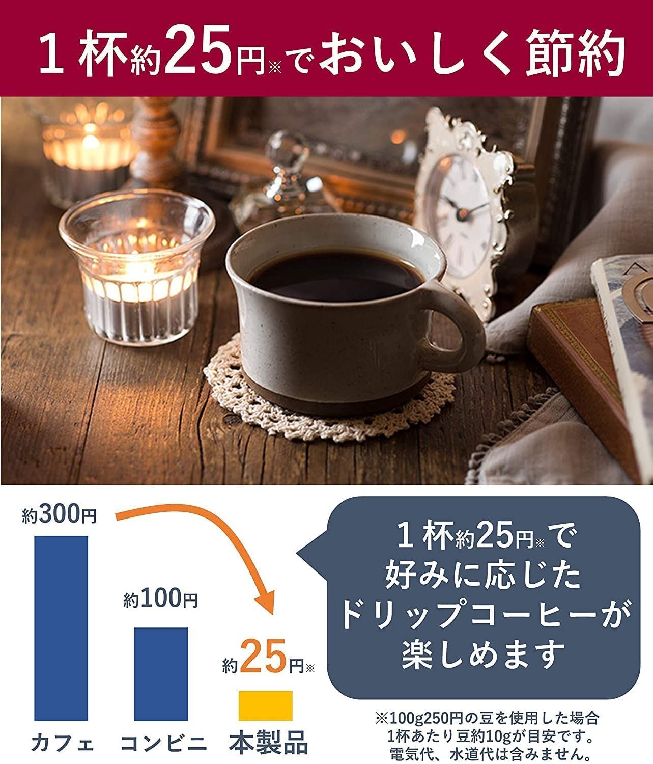 パナソニック コーヒーメーカー 全自動 ミル付き 沸騰浄水機能