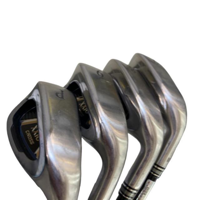 【中古】 ダンロップ XXIO CROSS 4S アイアンセット IR XXIO MH1000 (フレックスR) メンズ 男性用 右利き 右用 Cランク ゴルフクラブ
