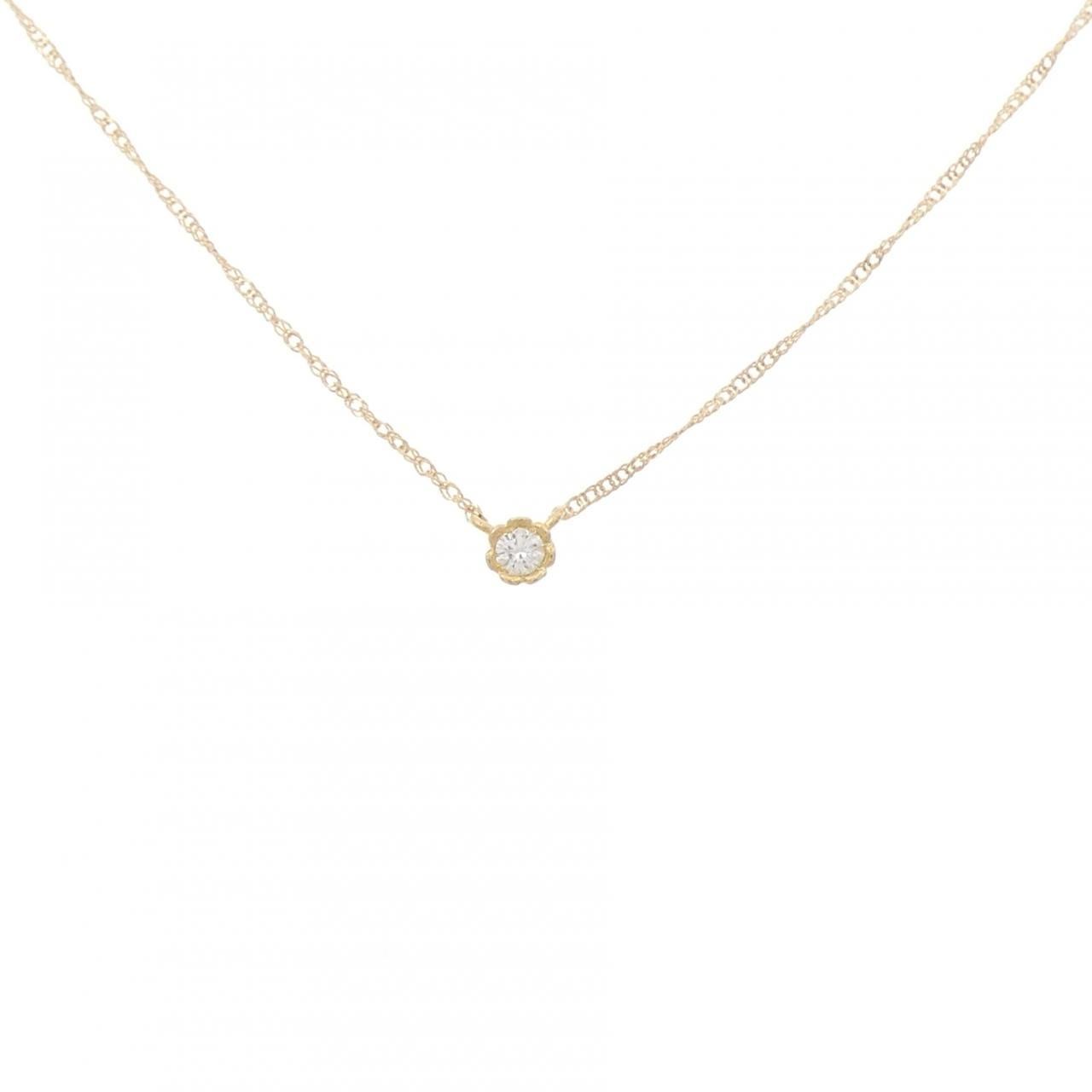 ジルスチュアート ダイヤモンド ネックレス 0.05CT