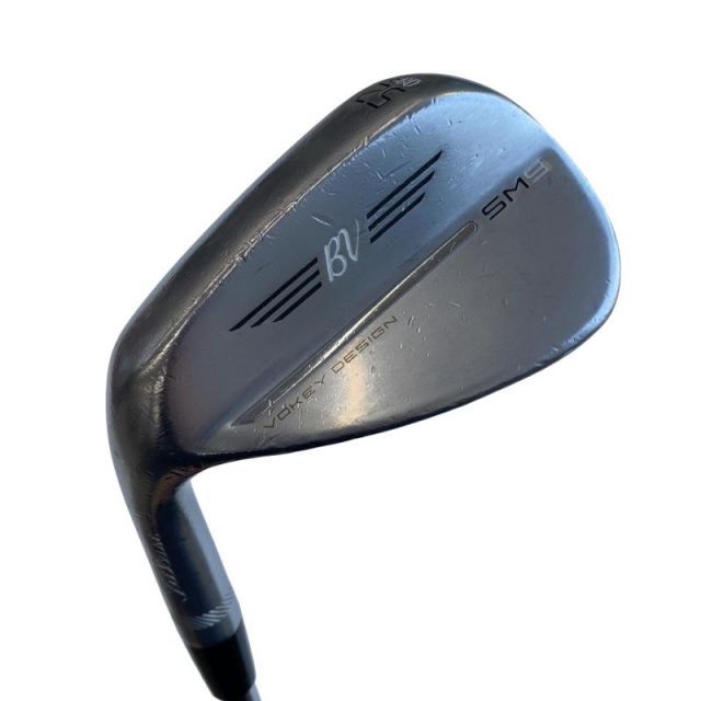 【中古】 タイトリスト VOKEY SPIN MILLED SM9 ツアークロム 52°/08°F レフティ ウェッジ WG Dynamic Gold (フレックスS) メンズ 男性用 左利き レフティ 左用 Cランク ゴルフクラブ