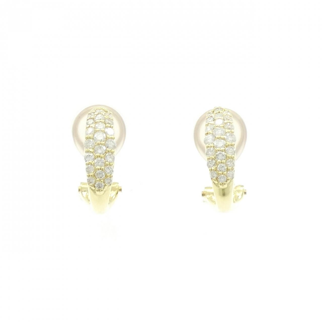 K18YG パヴェ ダイヤモンド ピアス/イヤリング 0.50CT 99,330円