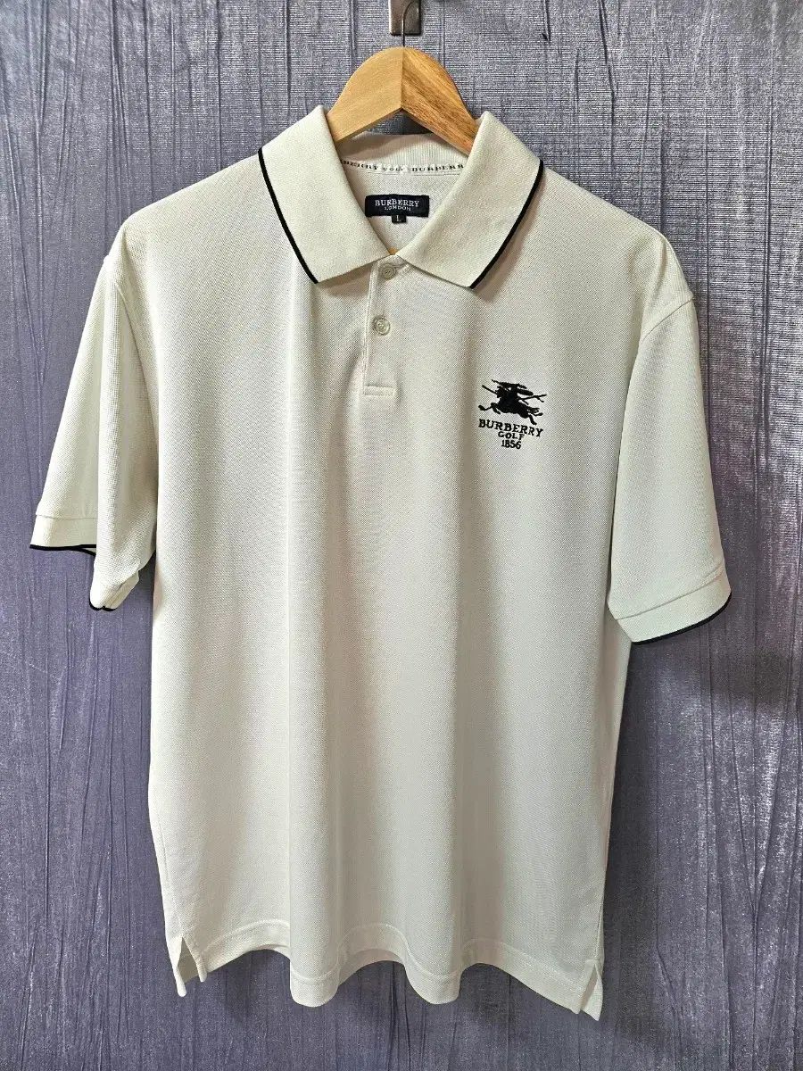 バーバリー ロンドン ゴルフ 半袖 カラーTシャツ L