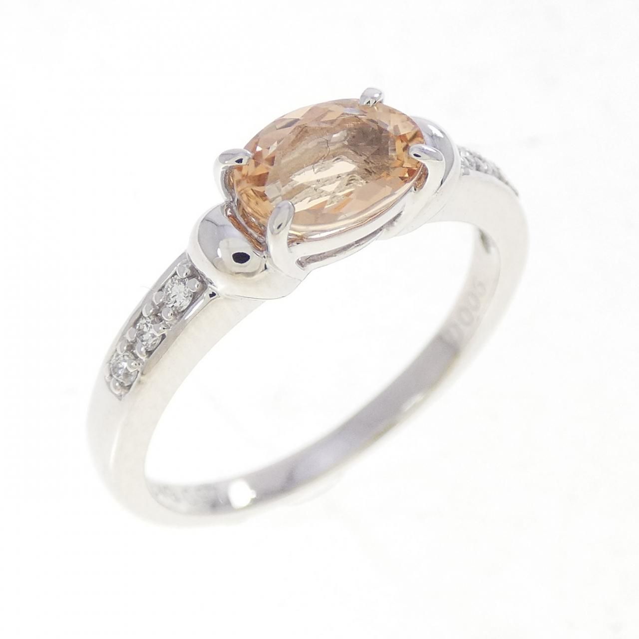 ギンザ タナカ インペリアルトパーズ リング 0.97CT