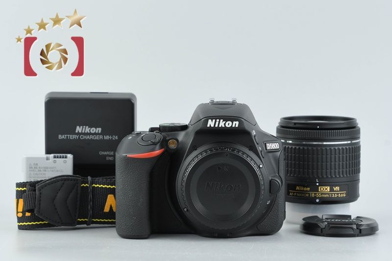 【中古】Nikon ニコン D5600 18-55 VR レンズキット シャッター回数僅少