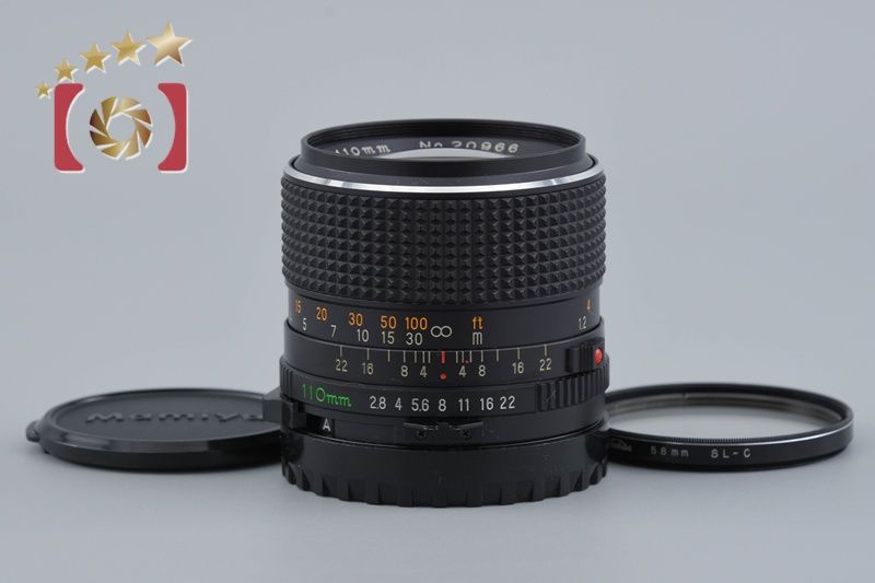 【中古】Mamiya マミヤ SEKOR C 110mm f/2.8 645用