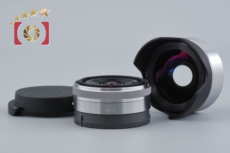 【中古】SONY ソニー E 16mm f/2.8 SEL16F28 + VCL-ECU1 ウルトラワイドコンバーター