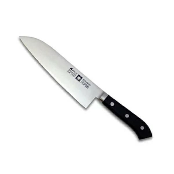 木屋 KIYA エーデルワイス No.160 鎌型包丁 三徳包丁 180mm ポリアセタール樹脂柄 日本橋木屋 外箱付き 【MY341】