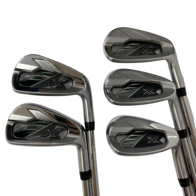 【中古】 ダンロップ XXIO(2022) eks 5S アイアンセット IR 純正特注シャフト (フレックスS) メンズ 男性用 右利き 右用 Cランク ゴルフクラブ
