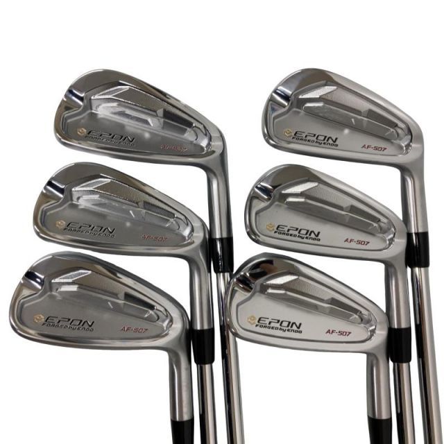 【中古】 エポンゴルフ株式会社 EPON AF-507 6S アイアンセット IR リシャフト (フレックスその他) メンズ 男性用 右利き 右用 Cランク ゴルフクラブ