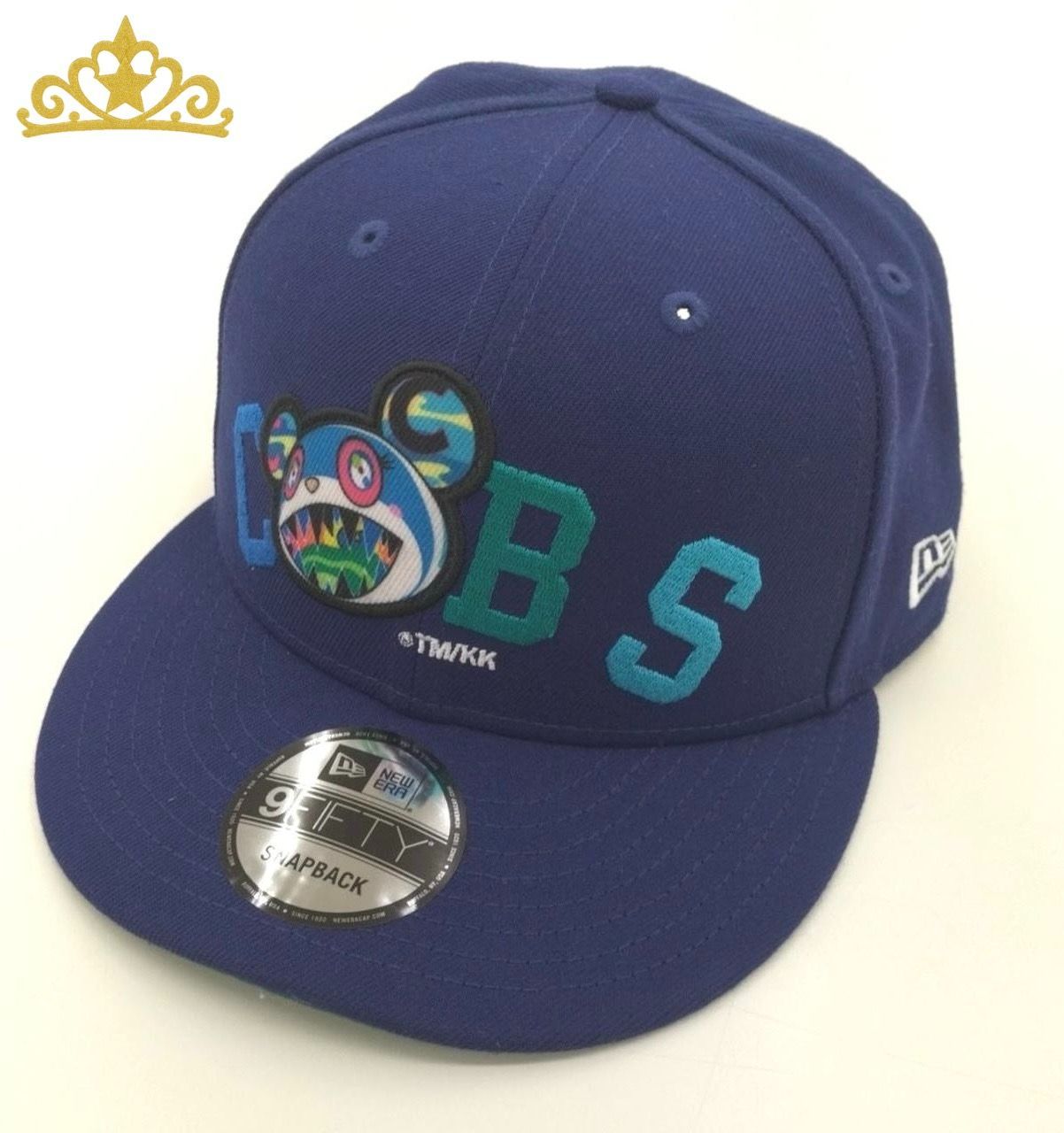 NEW ERA × 村上隆 TMKK DOB 9FIFTY ベースボールキャップ ブルー NEW ERA × 村上隆 TMKK DOB 9FIFTY ベースボールキャップ ブルー