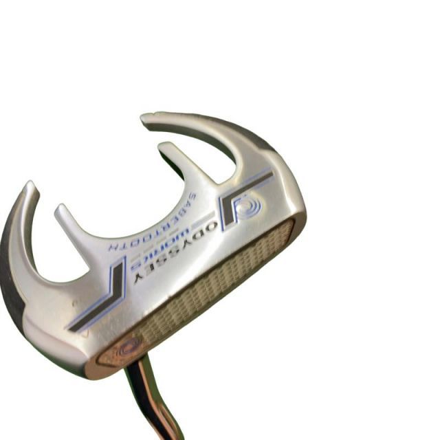 【中古】 オデッセイ WORKS VERSA SABERTOOTH 35インチ パター PT スチール (フレックスその他) メンズ 男性用 右利き 右用 Cランク ゴルフクラブ