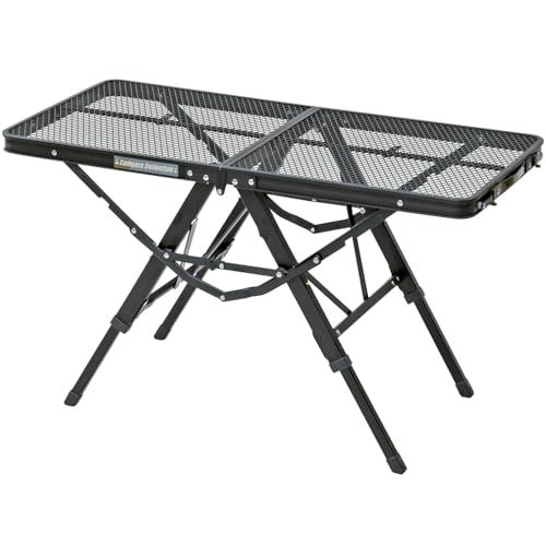 キャンパーズコレクション(Campers Collection) [ 山善] タフライトアクションテーブル ブラック TAT-8640(MBK) 本体サイズ:幅87.5×奥行40.5×高さ35.5/5