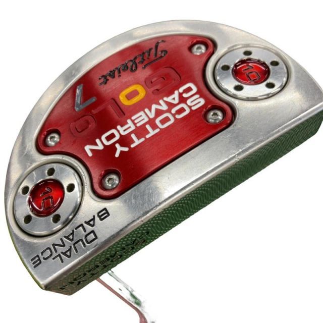 【中古】 タイトリスト SCOTTY CAMERON GoLo 7 DUAL BALANCE 37インチ パター PT スチール (フレックスその他) メンズ 男性用 右利き 右用 Cランク ゴルフクラブ