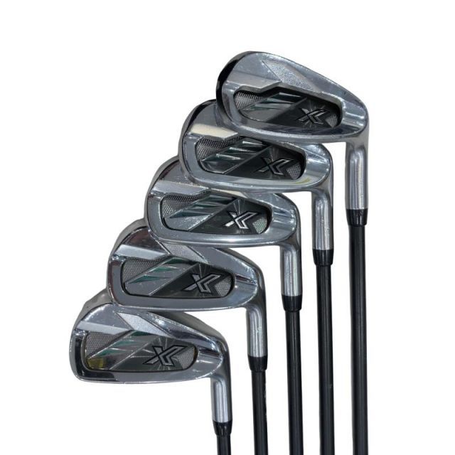 【中古】 ダンロップ XXIO(2022) eks 5S アイアンセット IR Miyazaki AX-2(IR) (フレックスS) メンズ 男性用 右利き 右用 Cランク ゴルフクラブ
