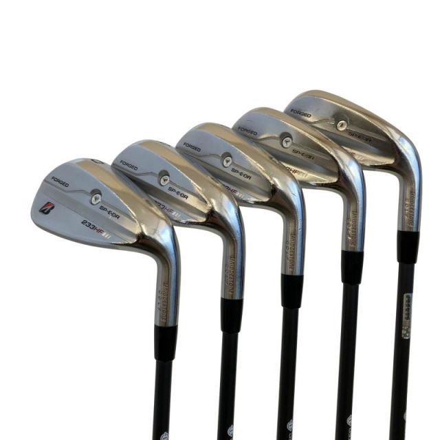 【中古】 ブリヂストン BRIDGESTONE 233HF 5S アイアンセット IR VANQUISH BS50i (フレックスS) メンズ 男性用 右利き 右用 Dランク ゴルフクラブ