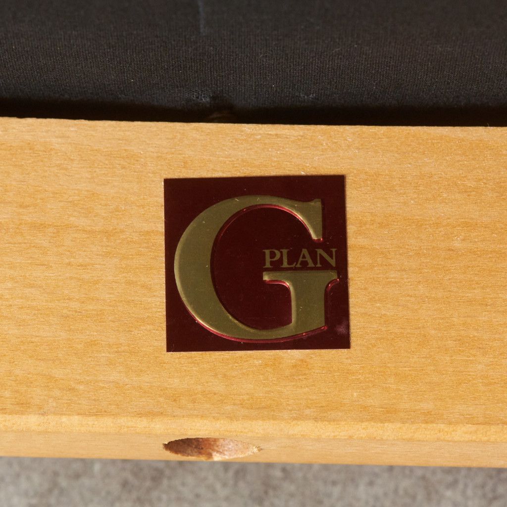 張替済 G-Plan スラットバックチェア ヴィンテージ 英国 ジープラン