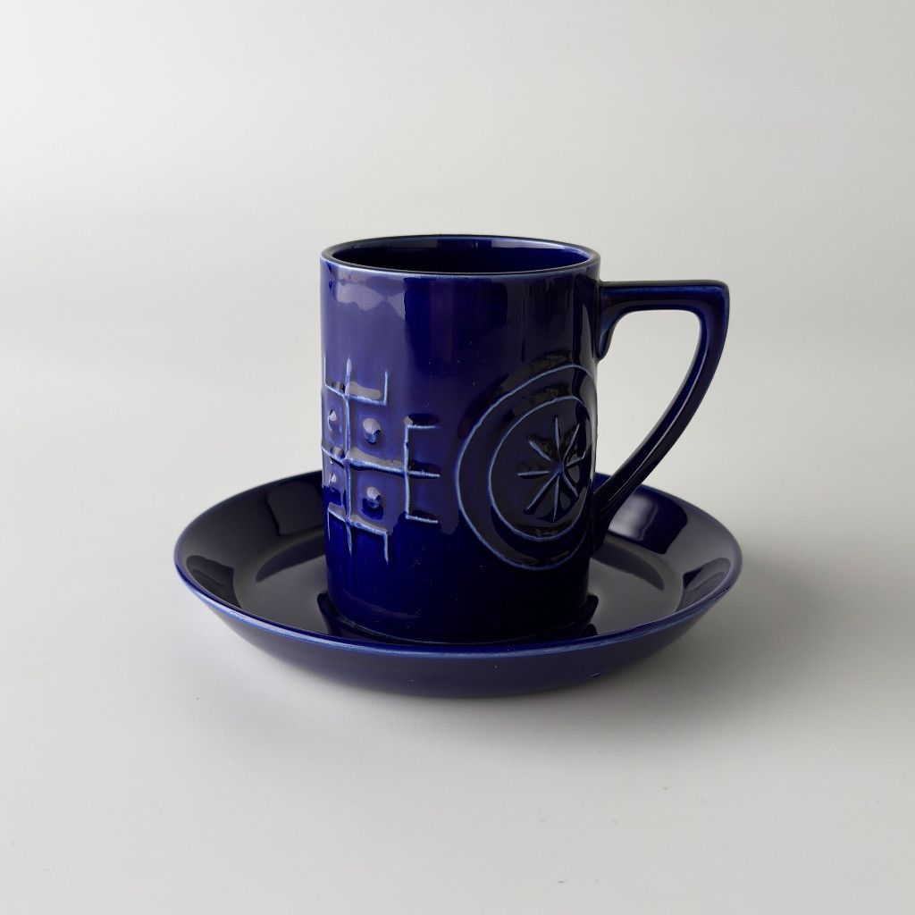 PORTMEIRION Totem カップ&ソーサー 英国 ヴィンテージ コーヒーカップ 食器 ビンテージ 陶器 イギリス ポートメリオン トーテム 99145 5,929円
