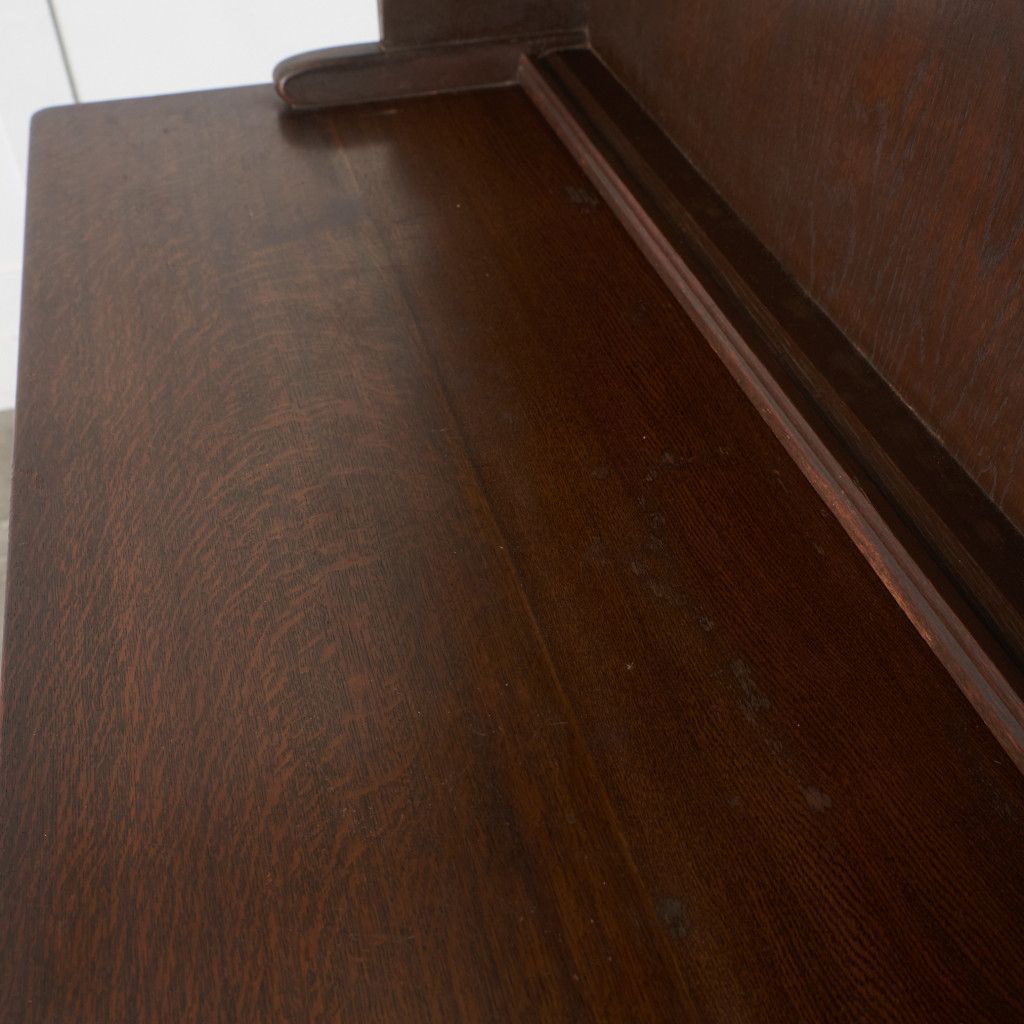 英国 Old Charm ウェルシュドレッサー WOOD BROS 木彫刻 オーク カップ