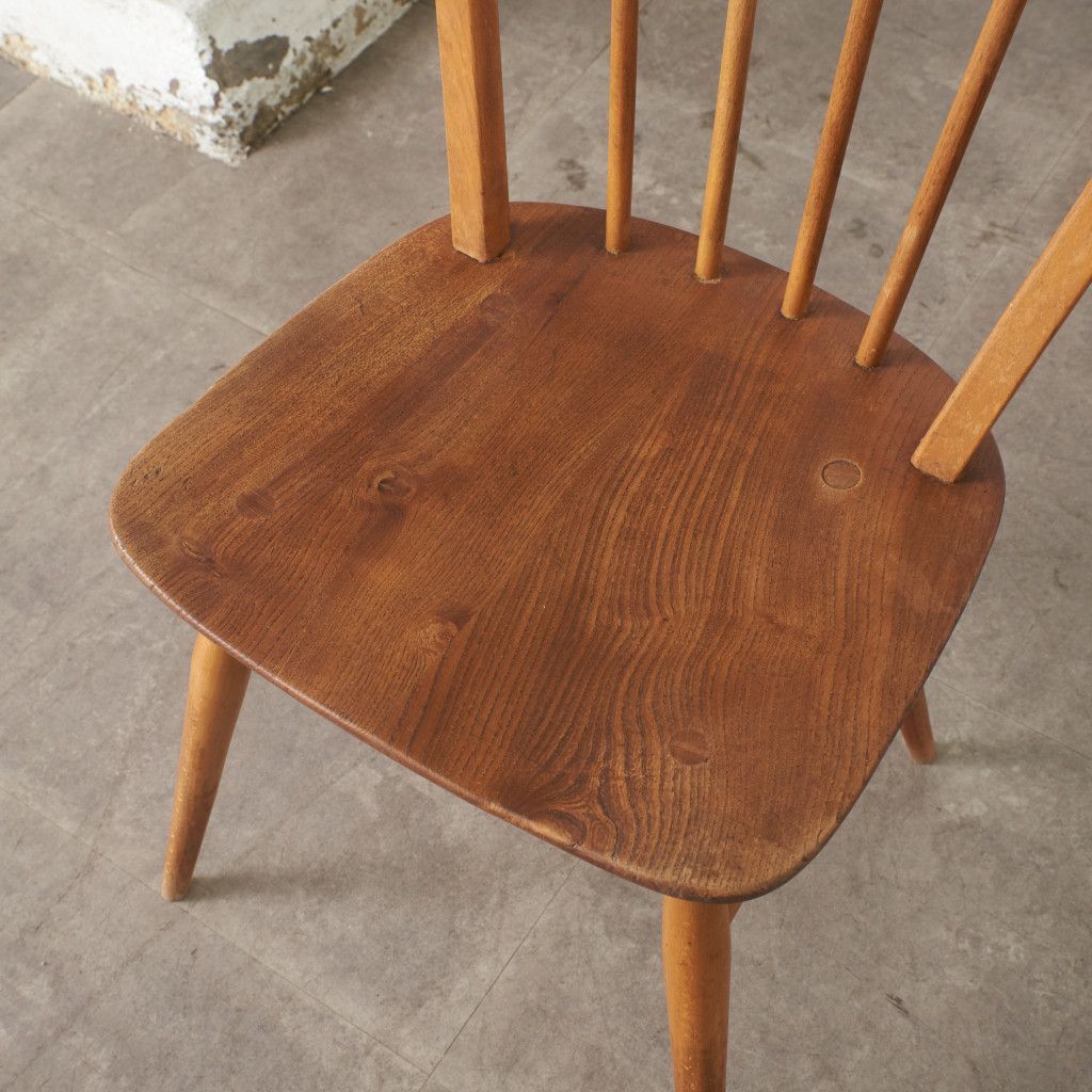 ercol フープバックチェア 4本 スポーク アーコール ダイニングチェア