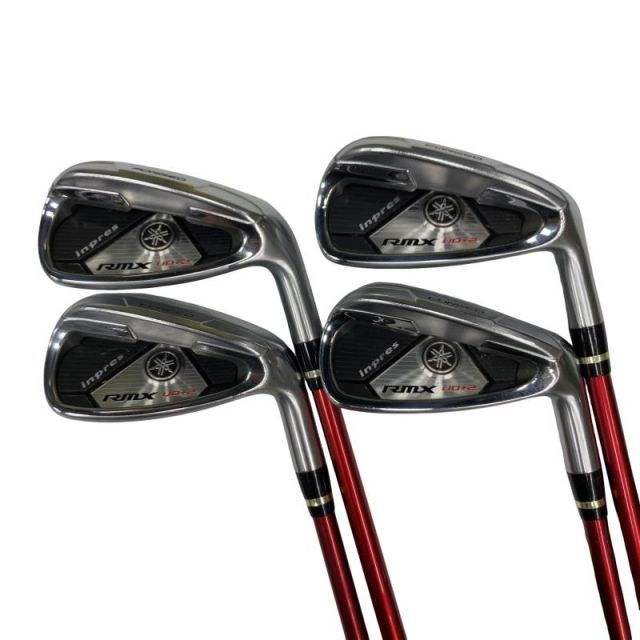 【中古】 ヤマハ inpres RMX UD+2 4S アイアンセット IR 純正特注シャフト (フレックスSR) メンズ 男性用 右利き 右用 Cランク ゴルフクラブ